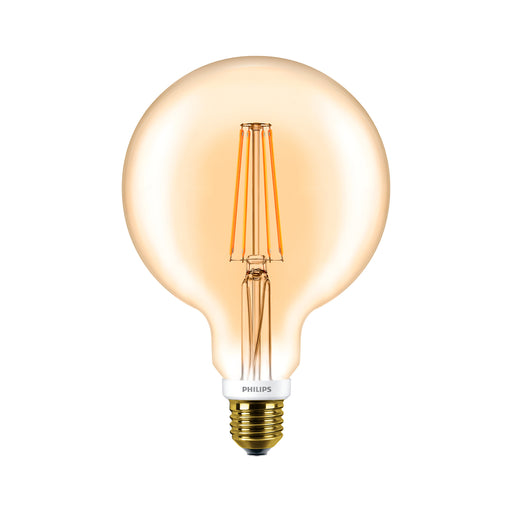 Ampolleta LED Philips Vintage Globo Dorada Calida 7W