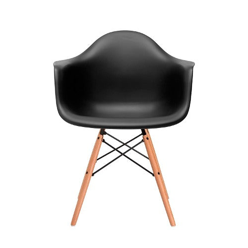 Pack 10 Silla Eames Butaca Negra DAW