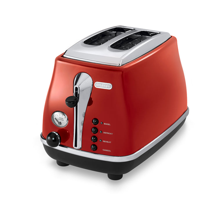 Tostador DeLonghi Icona Rojo CTO2003.R