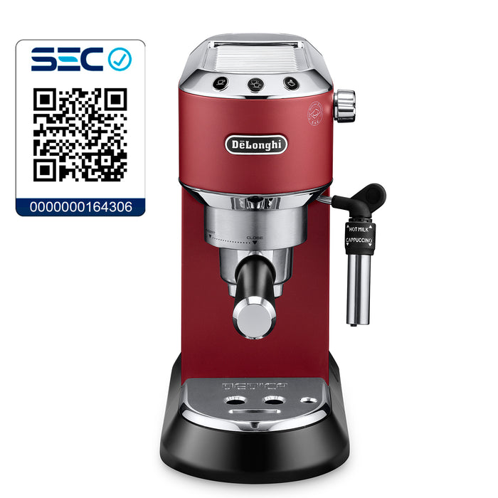 Cafetera Espresso DeLonghi Dedica EC685 Roja