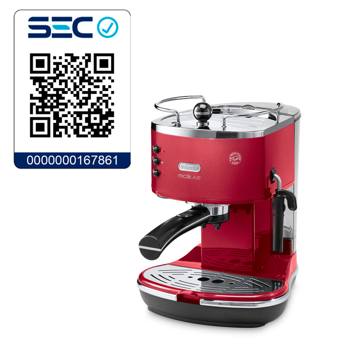 Cafetera Delonghi Icona ECO311.R Roja