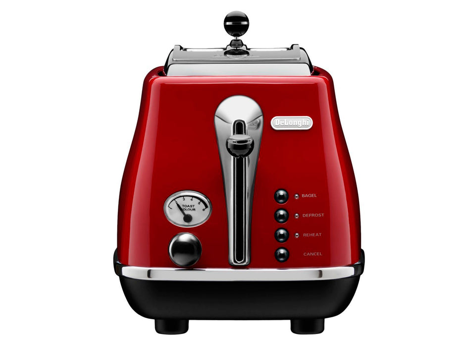 Tostador DeLonghi Icona Rojo CTO2003.R