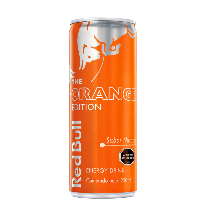 Bebida Energetica Red Bull Orange Edition 12 Latas De 250ml