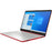 Notebook HP 15.6" Pentium Gold 4GB/128GB Rojo