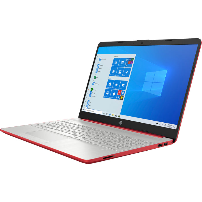 Notebook HP 15.6" Pentium Gold 4GB/128GB Rojo