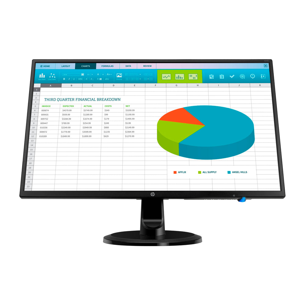 Monitor HP 24 Pulgadas Full HD 1920x1080 N246v Nuevo