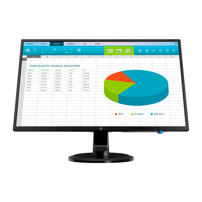 Monitor HP 24 Pulgadas Full HD 1920x1080 N246v Nuevo