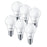 Pack 6 Ampolletas LED Philips EcoHome 12 Watts E27 Fria