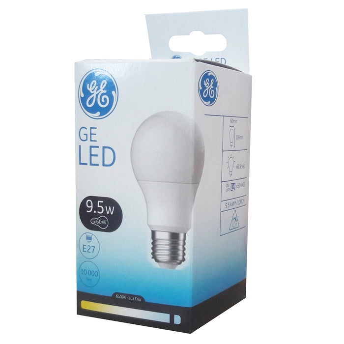 Ampolleta LED General Electric Snowcone A60 9.5 Watts