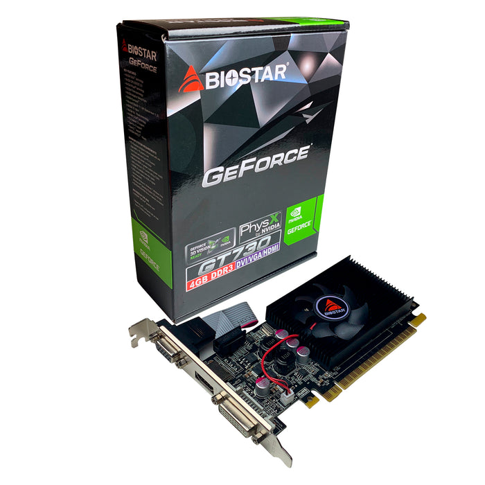 Tarjeta de Video Biostar nVidia GeForce GT730 4GB