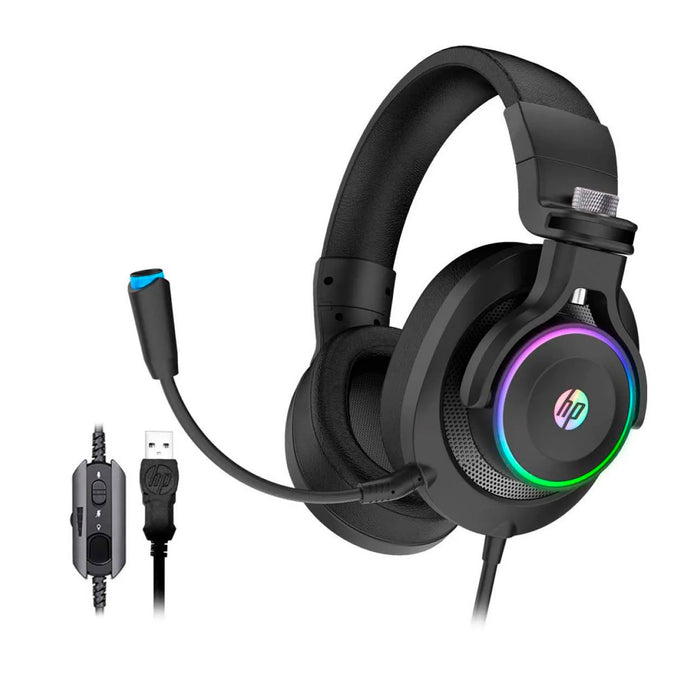 Audifono Gamer HP H500GS 7.1 Surround | Control Remoto & LED