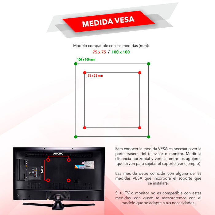 Soporte Monitor Articulado (Principal) LCD-T12