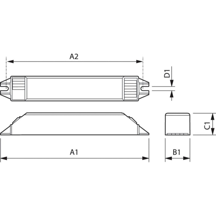 Ballast Balasto Electronico Philips  1-4x18W o 1-2 36W