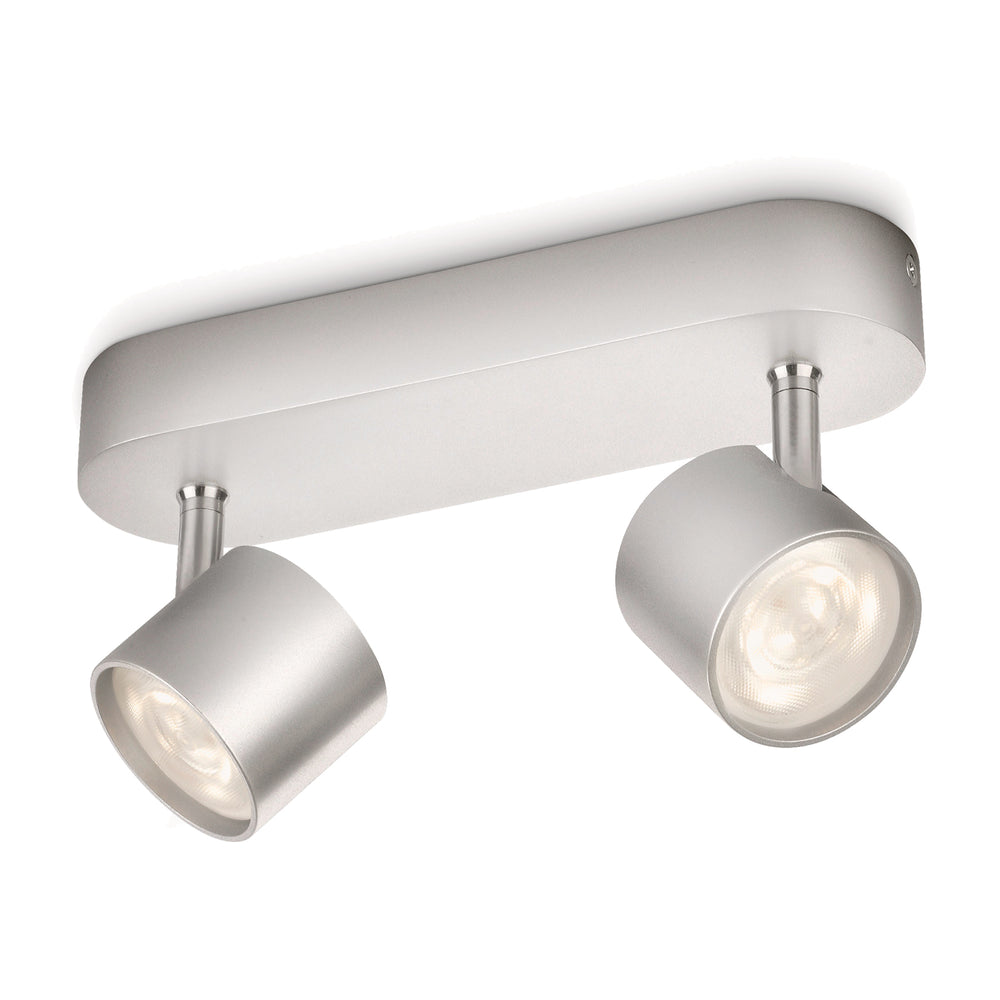 Aplique de techo Philips Star 2x Gris