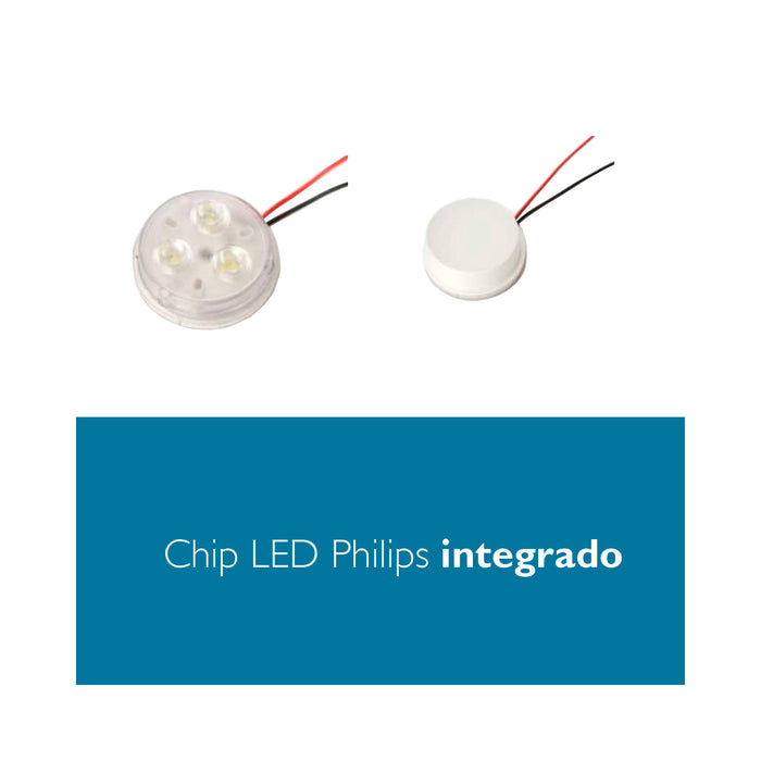 Aplique de Techo Philips Coir 1x Cromado