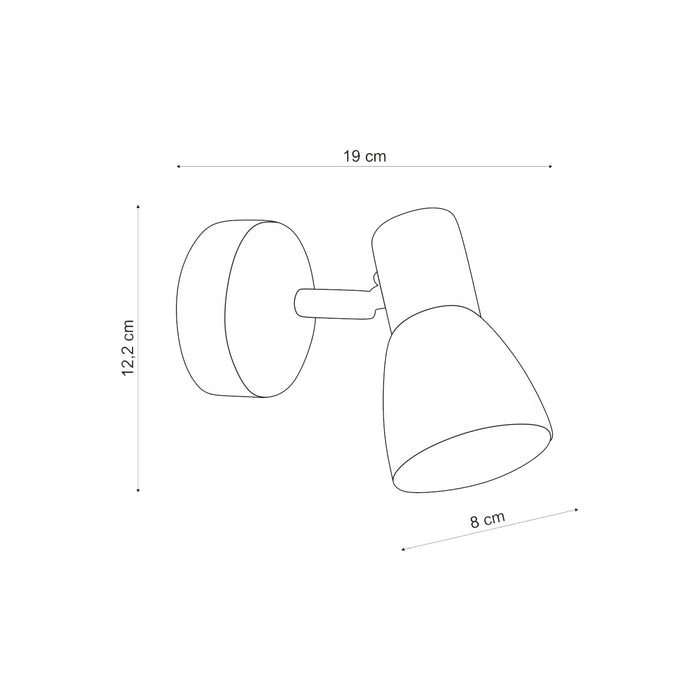 Aplique de Techo Philips Coir 1x Cromado