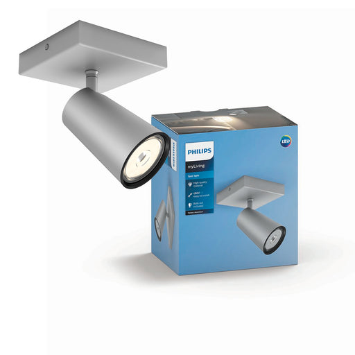 Aplique de Techo Philips Paisley 1x Gris