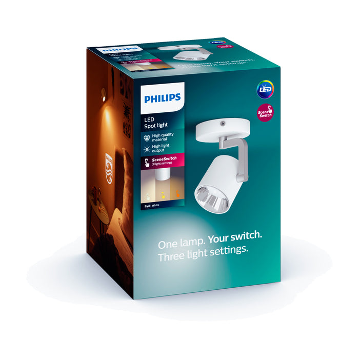 Aplique de Techo Philips Byrl 1x4.3W Blanco