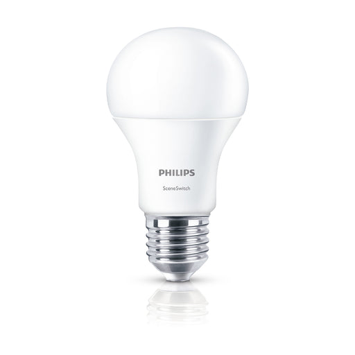 Ampolleta Led Philips 3 Escenarios 1.5w-9w E27 A60 Luz Fria