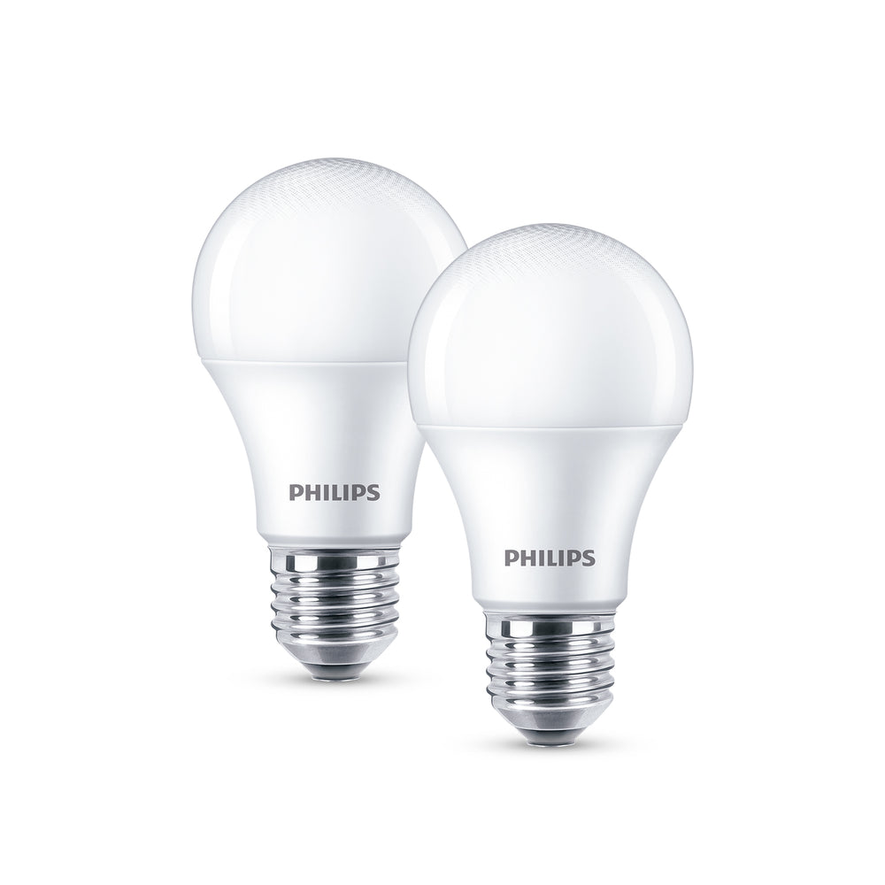 Pack 2 Ampolleta LED Philips ESS E27 4W Calida