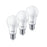 Pack 3 Ampolletas LED Philips Essential 4W E27 Calida