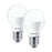 2x Ampolleta LED Philips 9W E27 A60 Luz Fria