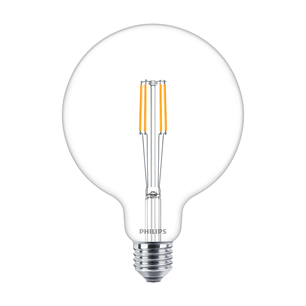 Ampolleta LED Philips Vintage Globo 6W G120 E27 Calida