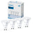 Pack 4 Ampolletas LED Philips GU10 3.8W Luz Fria