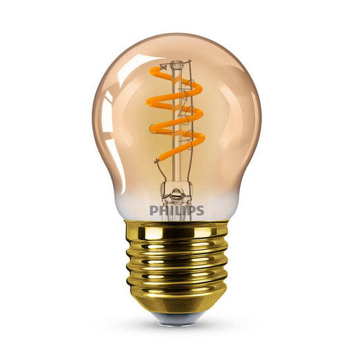 Ampolleta LED Philips Vintage Gota 3.5W P45 E27 Calida