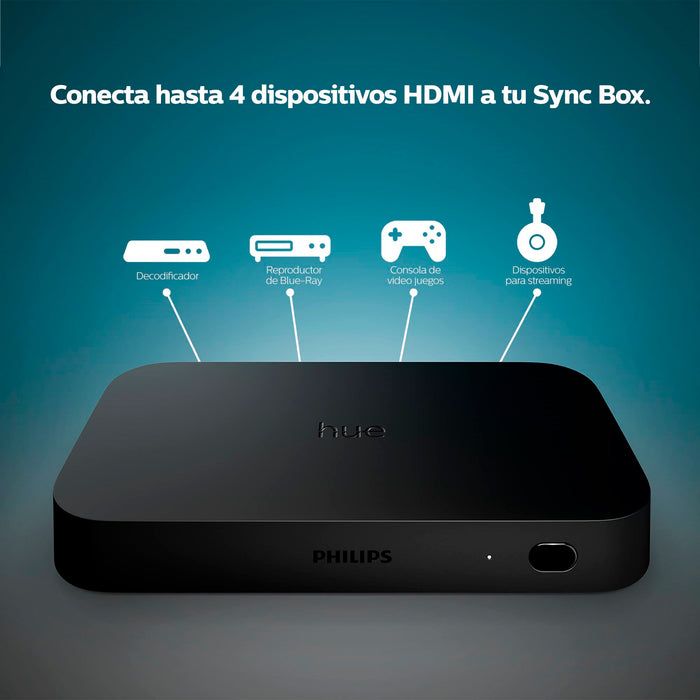 Pack Philips Hue Sync Box + Hue Bridge Philips Oficial