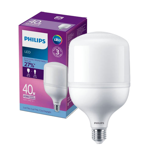 Ampolleta LED Industrial Philips True Force HB 40w Luz Fria