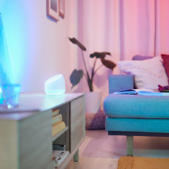 Lampara Portatil Smart WiZ Squire Wi-Fi, Bluetooth, RGB