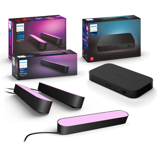 Pack Philips Hue Sync Box + Lamparas Hue Play Triple