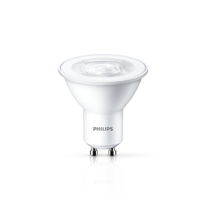 Pack 4 Ampolletas LED Philips GU10 3.8W Luz Calida