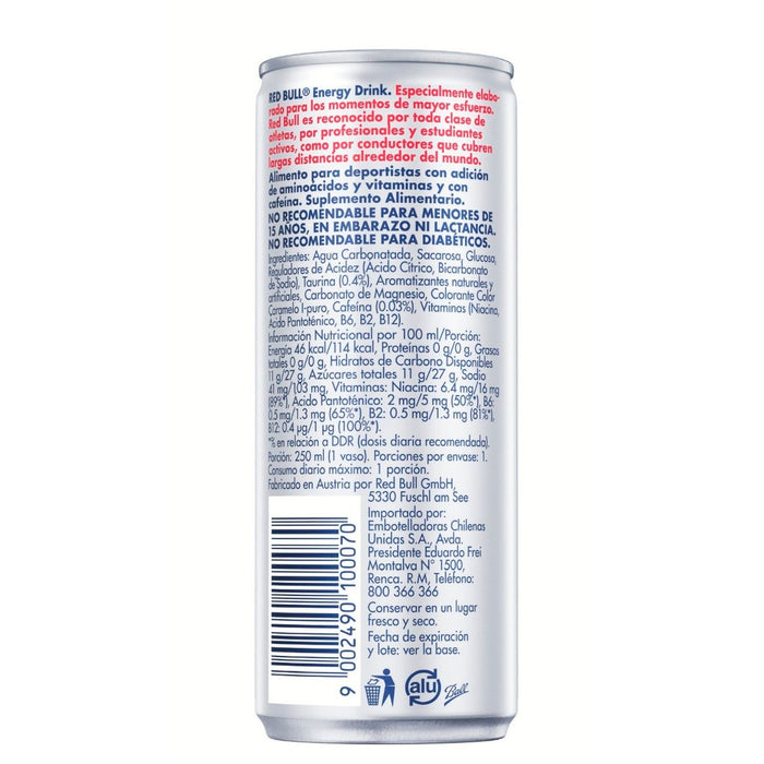 Red Bull Regular 12 Latas 250ml