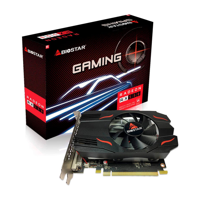 Tarjeta de Video Biostar AMD Radeon RX550 2GB