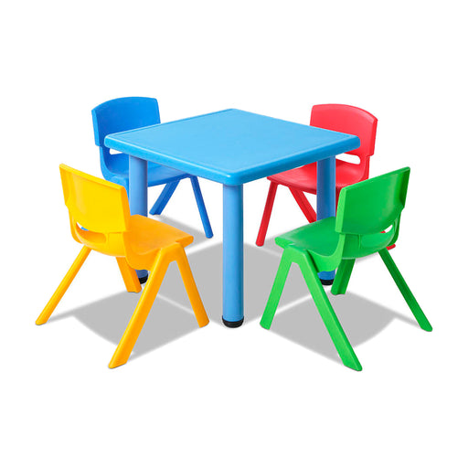 Juego de Mesa y Sillas de Plastico Niños