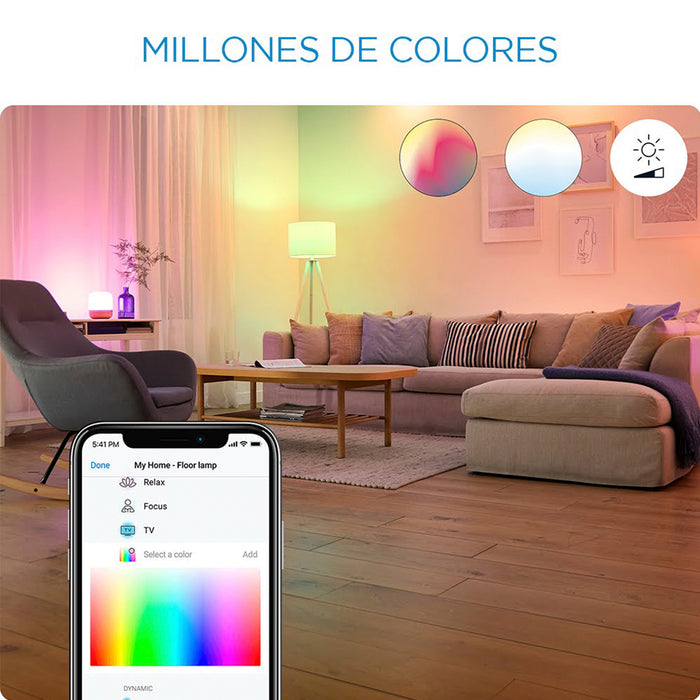 Ampolleta LED Inteligente WiZ Blanco & Colores GU10 WiFi