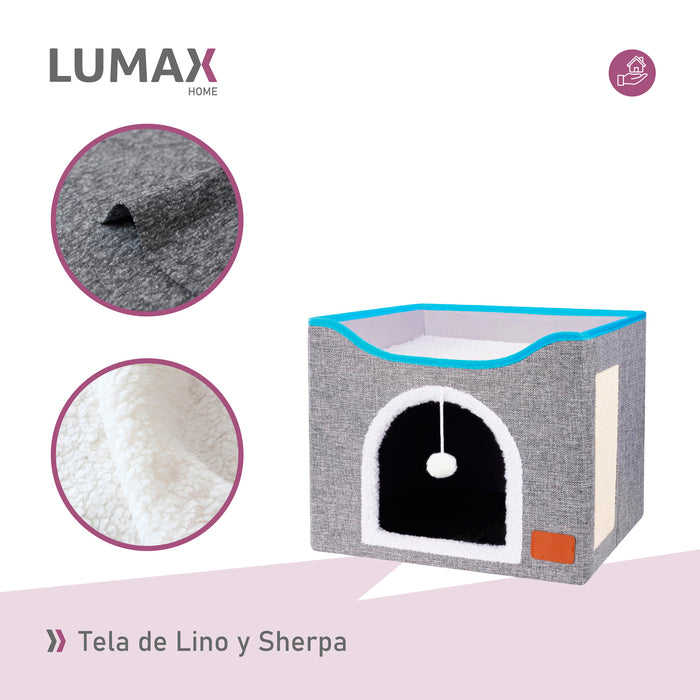 Cama Casa Iglu Para Mascotas Gato Y Perro Pequeño