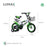 Bicicleta Infantil Lumax Aro 12 Verde Con Rueditas