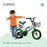 Bicicleta Infantil Lumax Aro 12 Verde Con Rueditas
