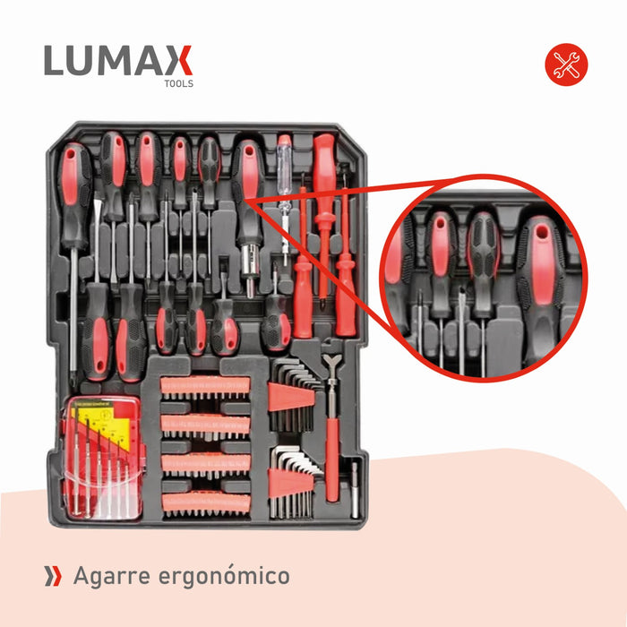 Caja de Herramientas Lumax Tipo Maleta ZGS-650