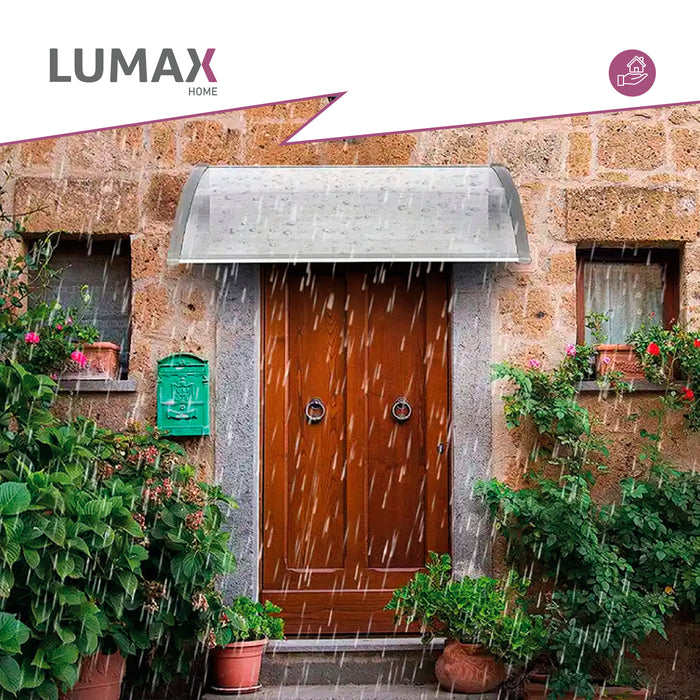 Alero Policarbonato 1,0 x 0,8 Transparente