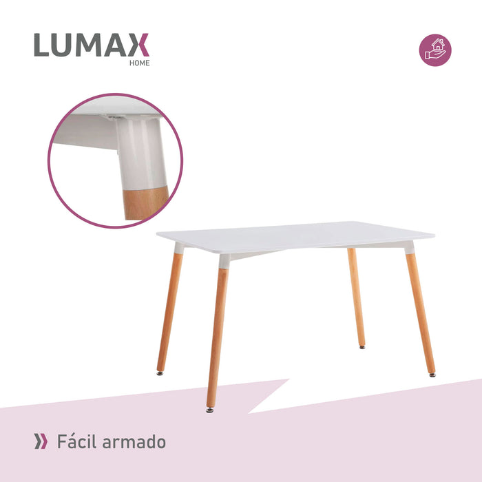 Mesa Eames 120x80 Blanca