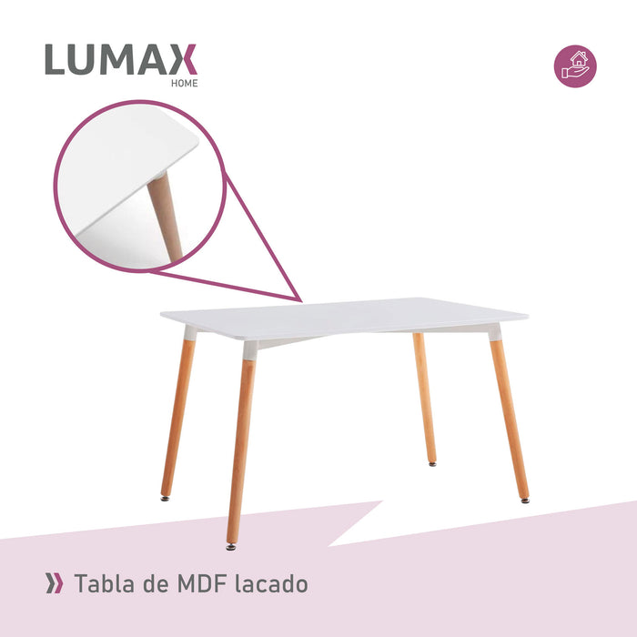 Mesa Eames 120x80 Blanca