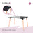 Mesa Eames 120x80 Negra