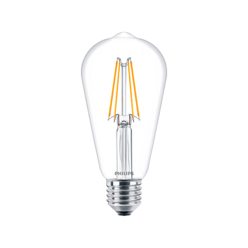 Ampolleta LED Philips Vintage Valvula Calida Cristal 6W-60W