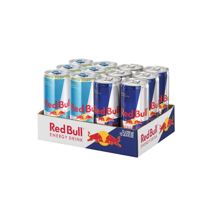 Red Bul Mix Regular & SF 12 Latas 250ml