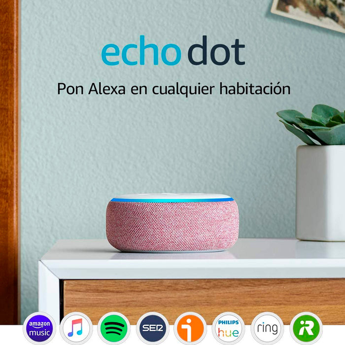 Amazon Echo Dot 3 Parlante Inteligente Alexa Español