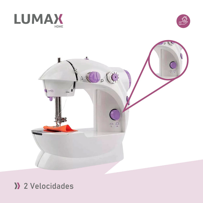 Maquina De Coser Portatil 220v Y Pilas (Principal) ZGB-007